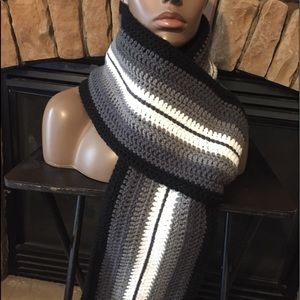 Jumbo handmade crochet scarf UNISEX.